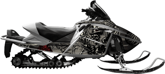 Blacked Out Ski Doo, HD Png Download - Transparent PNG Free Download | PNGio