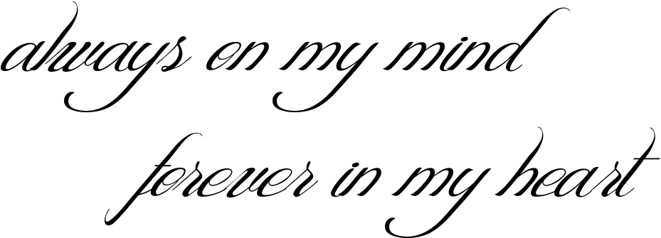 Always In My Head Forever In My Heart, HD Png Download - Transparent PNG Free Download | PNGio