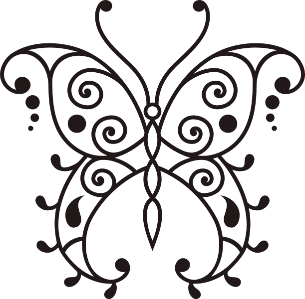 Sketch Tattoo Line Art Photography Clip Art - Swallowtail Butterfly, HD Png Download - Transparent PNG Free Download | PNGio