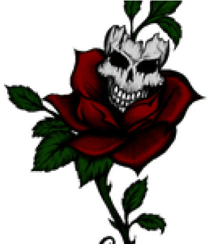 Free Rose Tattoo Clipart - Rose Tattoo Png Transparent, Png Download - Transparent PNG Free Download | PNGio