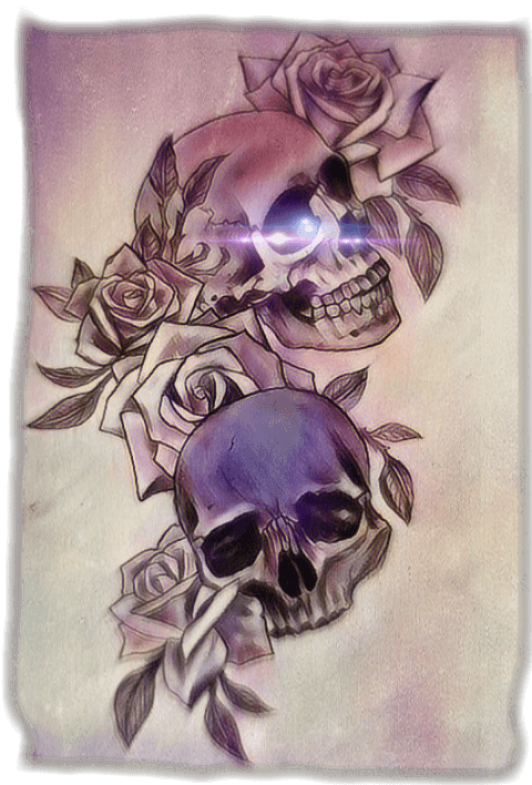 Transparent Bandeira Estados Unidos Png - Tattoo Rose And Skull, Png Download - Transparent PNG Free Download | PNGio