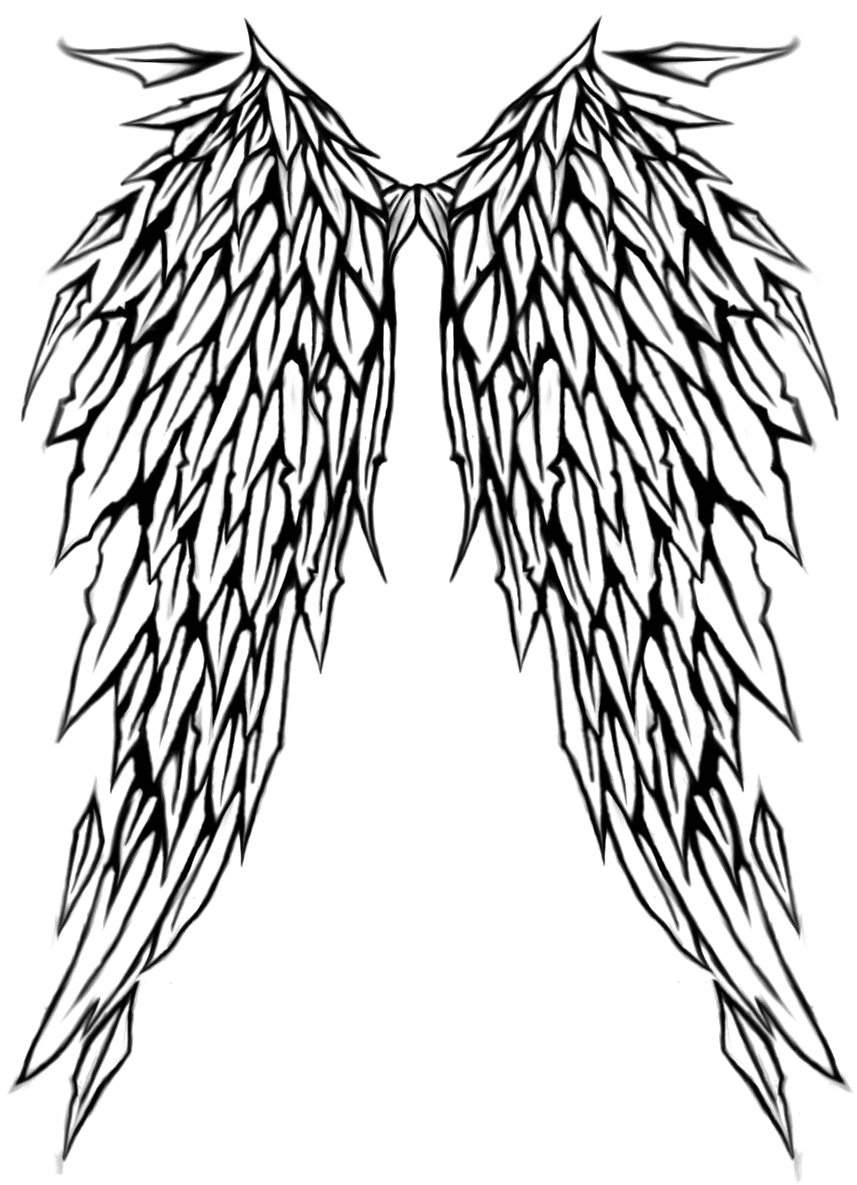 Wings Tattoo Png Image - Angel Wings Tattoo Designs, Transparent - Transparent PNG Free Download | PNGio