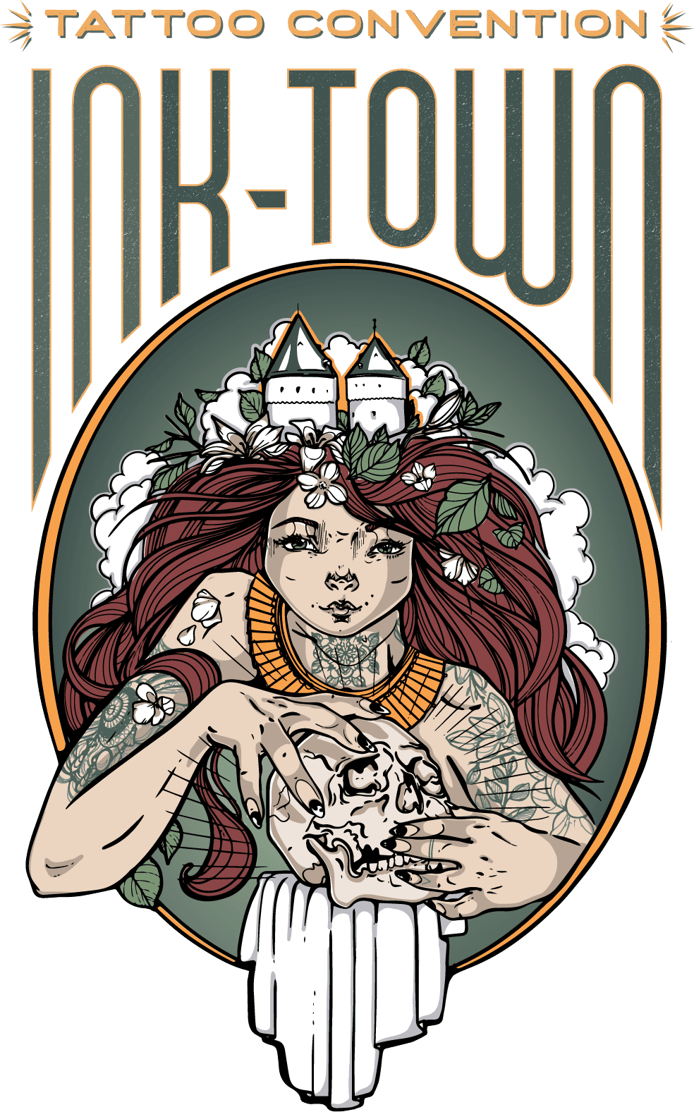 Ink-town Tattoo Convention - Tattoo Convention Mons 2019, HD Png Download - Transparent PNG Free Download | PNGio