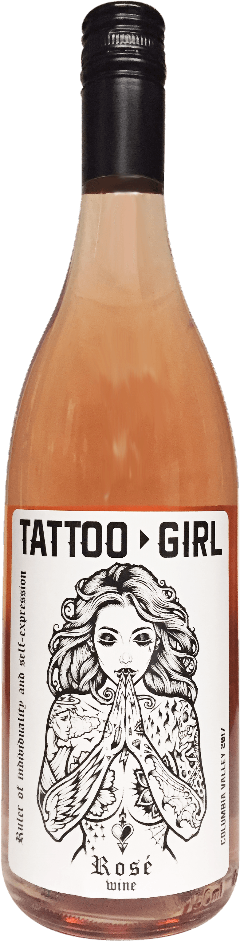 Tattoo Girl Rose Wine, HD Png Download - Transparent PNG Free Download | PNGio