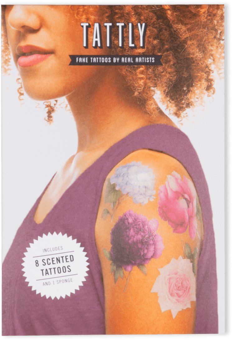 Tattly Scented Temporary Tattoo, HD Png Download - Transparent PNG Free Download | PNGio
