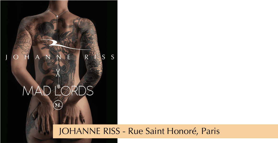 Johanne Riss X Mad Lords Paris Tattoo - Tattoo, HD Png Download - Transparent PNG Free Download | PNGio