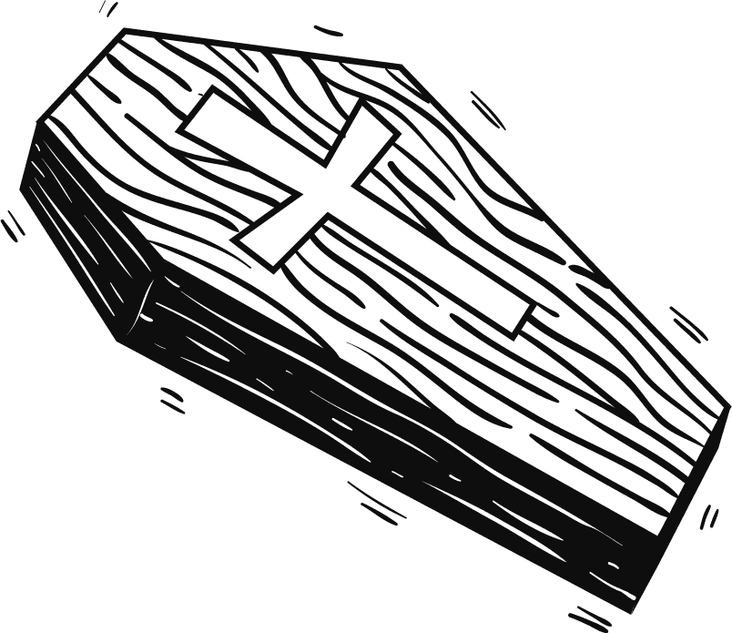 Coffin Tattoo Transparent, HD Png Download - Transparent PNG Free Download | PNGio