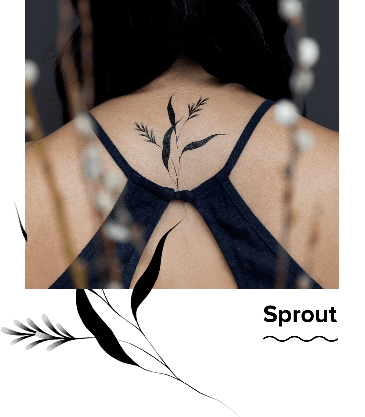 Sprout - Tattoo By Lara Maju, HD Png Download - Transparent PNG Free Download | PNGio