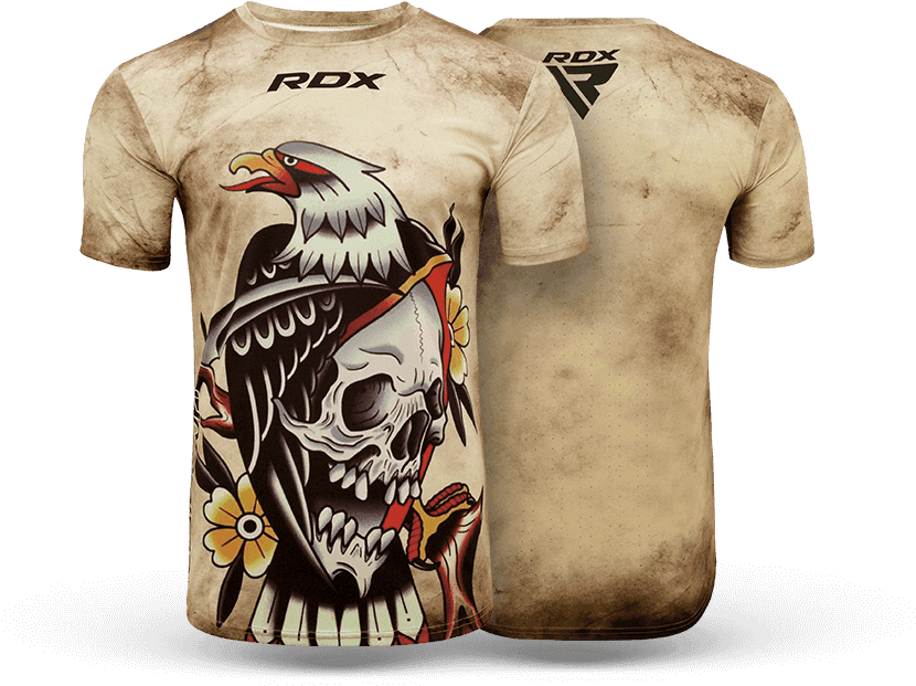 Harrier - Rdx T14 Brown Harrier Tattoo T-shirt, HD Png Download - Transparent PNG Free Download | PNGio