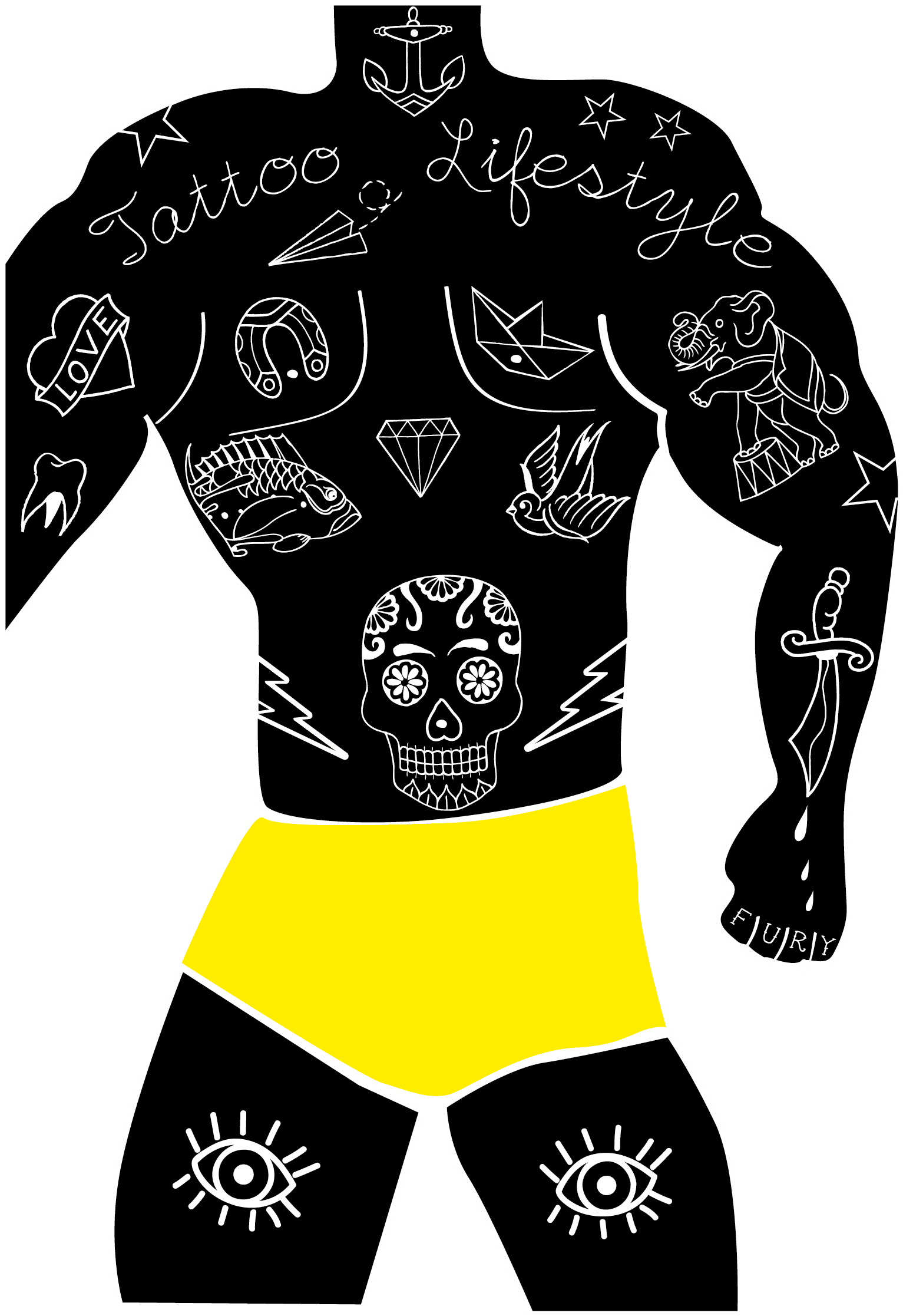 Transparent Sleeve Tattoo Png - Briefs, Png Download - Transparent PNG Free Download | PNGio