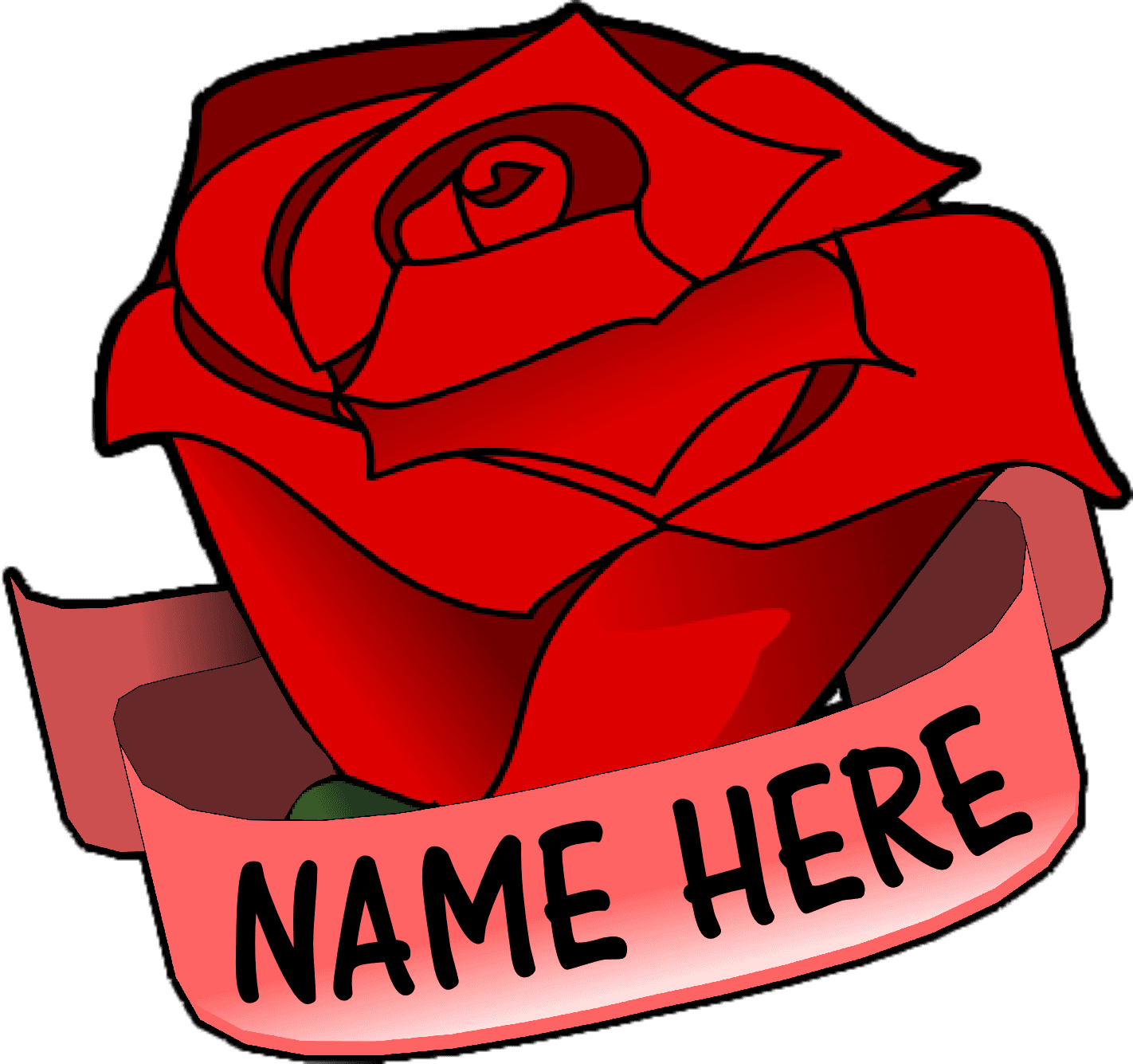 Red Rose Clipart, HD Png Download - Transparent PNG Free Download | PNGio