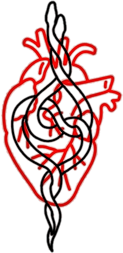 #tattoo #tattoos #heart #grunge #red #redgrunge #aesthetic - Aesthetic Tattoo, HD Png Download - Transparent PNG Free Download | PNGio