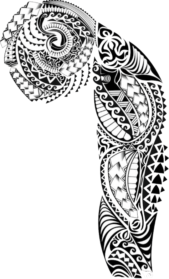 Tattoo Png Transparent Tattoo Images Pluspng - Maori Tattoo Sleeve Designs, Png Download - Transparent PNG Free Download | PNGio