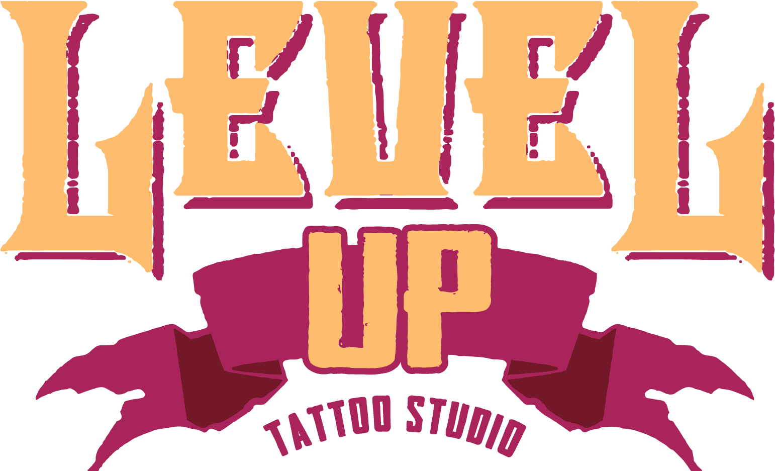 Level Up Tattoo Studio - Level Up Tattoo, HD Png Download - Transparent PNG Free Download | PNGio