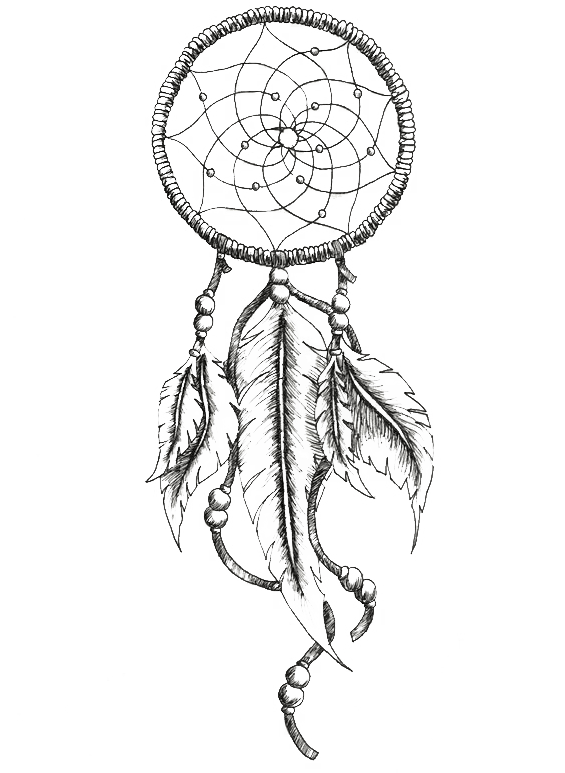 Tattoo Ink Black And Gray Dreamcatcher Png Download - Dreamcatcher Tattoo, Transparent - Transparent PNG Free Download | PNGio