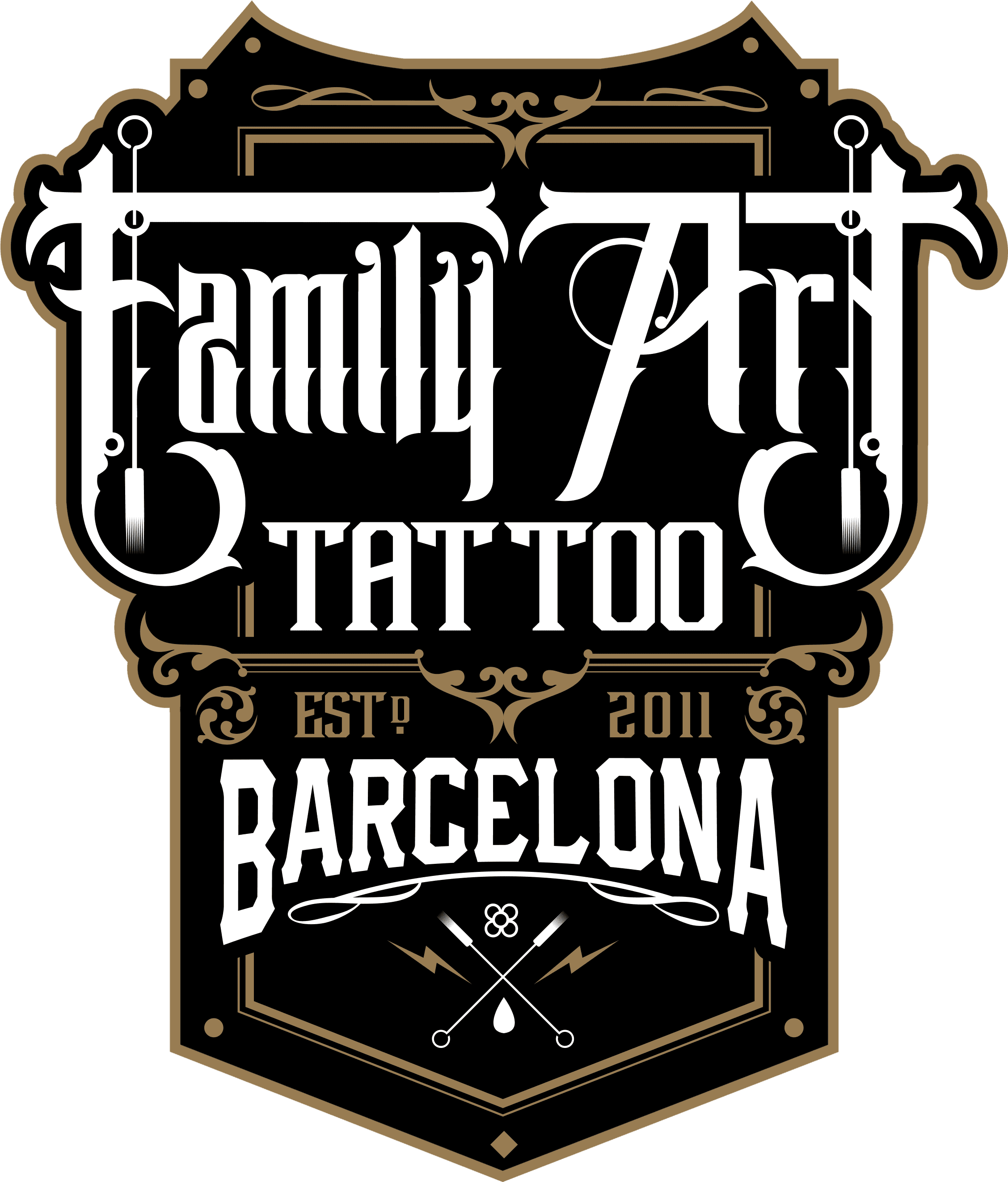 Family Art Tattoo - Family Art Tattoo Barcelona, HD Png Download - Transparent PNG Free Download | PNGio