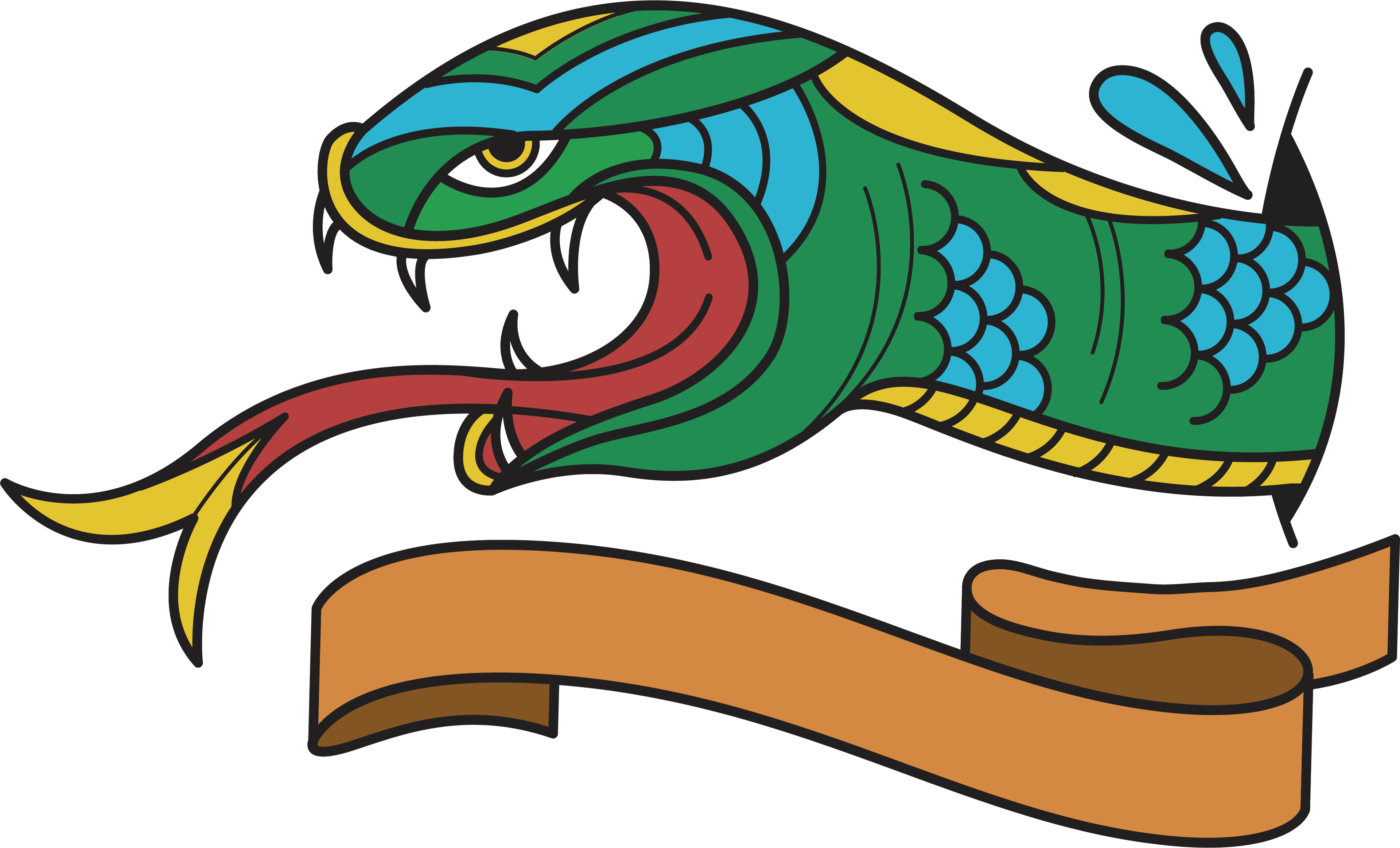 Transparent Snake Cartoon Png - Old School Tattoo Cartoon, Png Download - Transparent PNG Free Download | PNGio