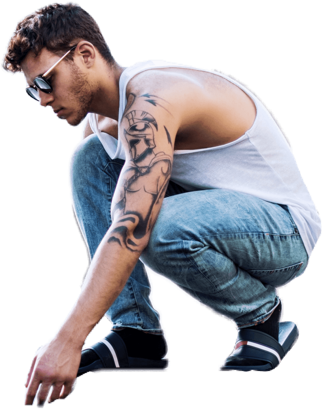 Clip Art Handsome Boy - Cute Boy In Tattoo, HD Png Download - Transparent PNG Free Download | PNGio