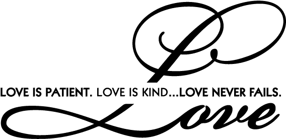 Love Tattoo Png - Love Is Patient Love Is Kind Verse Tattoo, Transparent - Transparent PNG Free Download | PNGio