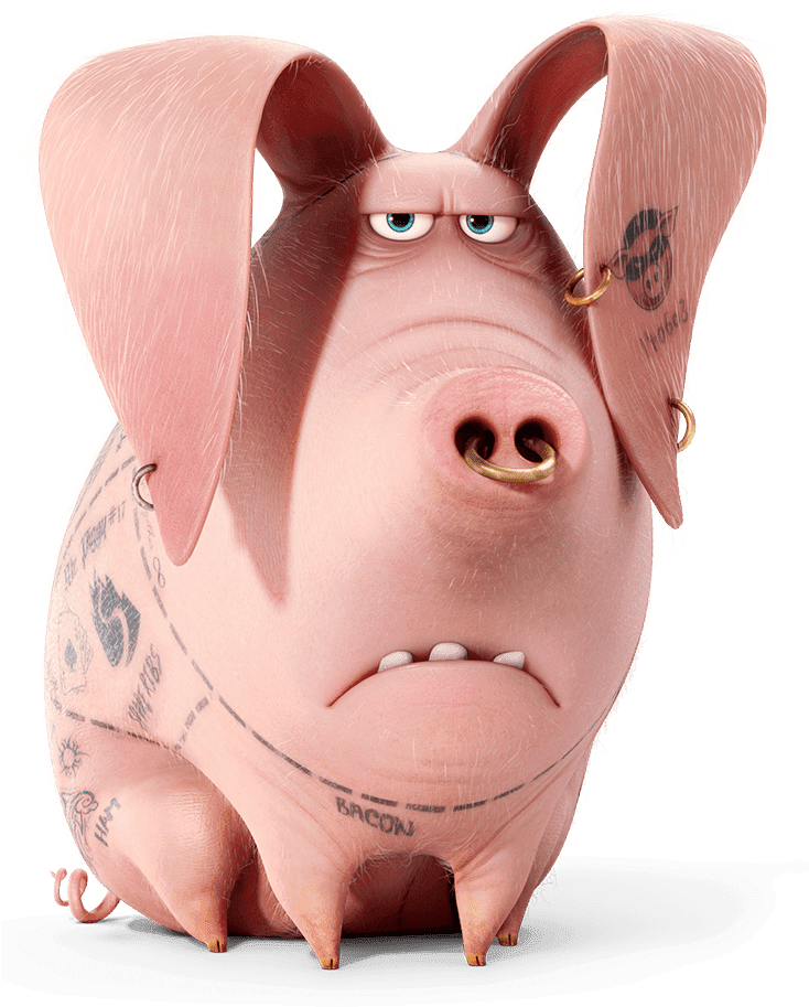 The Secret Life Of Pets Tattoo - Tattoo Secret Life Of Pets, HD Png Download - Transparent PNG Free Download | PNGio