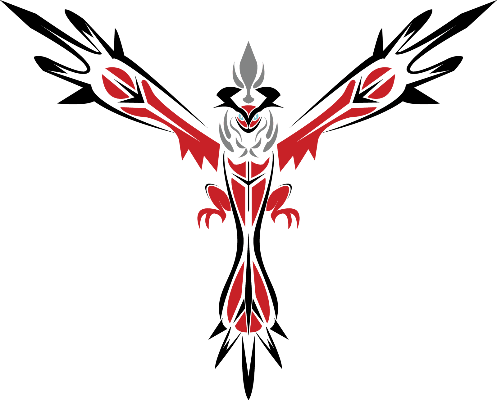 #pokemon #tribal #tattoo #yveltal #freetoedit - Pokemon Tattoos Tribal, HD Png Download - Transparent PNG Free Download | PNGio