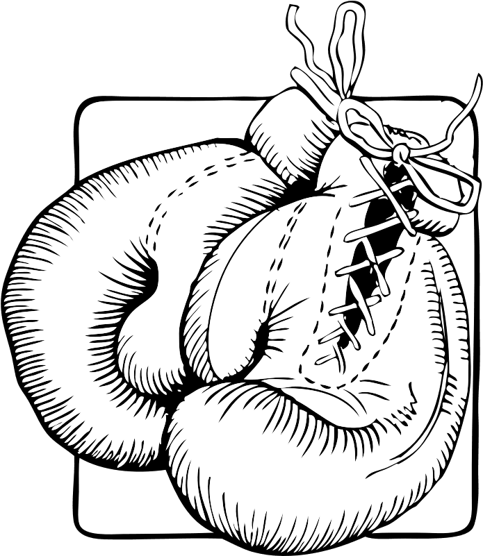 Clipart - Boxing Gloves - Boxing Glove Tattoo Png, Transparent - Transparent PNG Free Download | PNGio