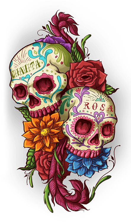 Clip Art 3d Skull Tattoos, HD Png Download - Transparent PNG Free Download | PNGio