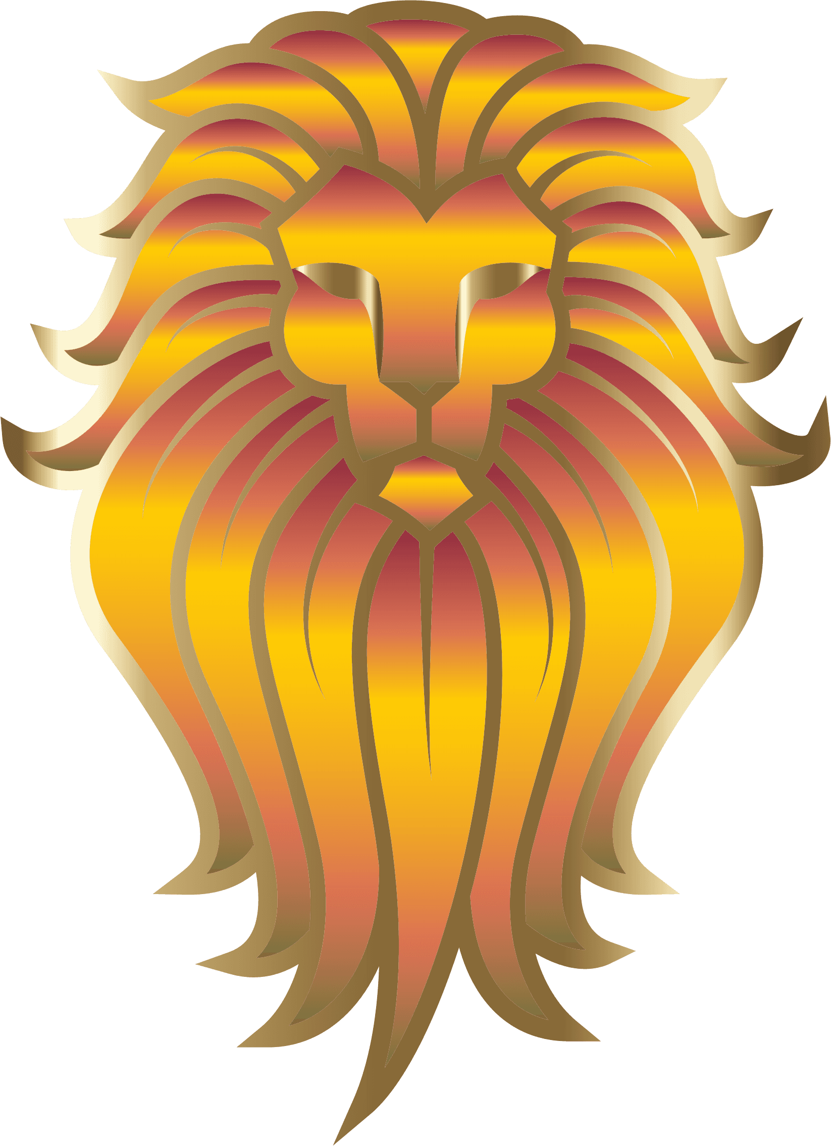 Transparent Cartoon Lion Png - Lion Tattoo No Background, Png Download - Transparent PNG Free Download | PNGio