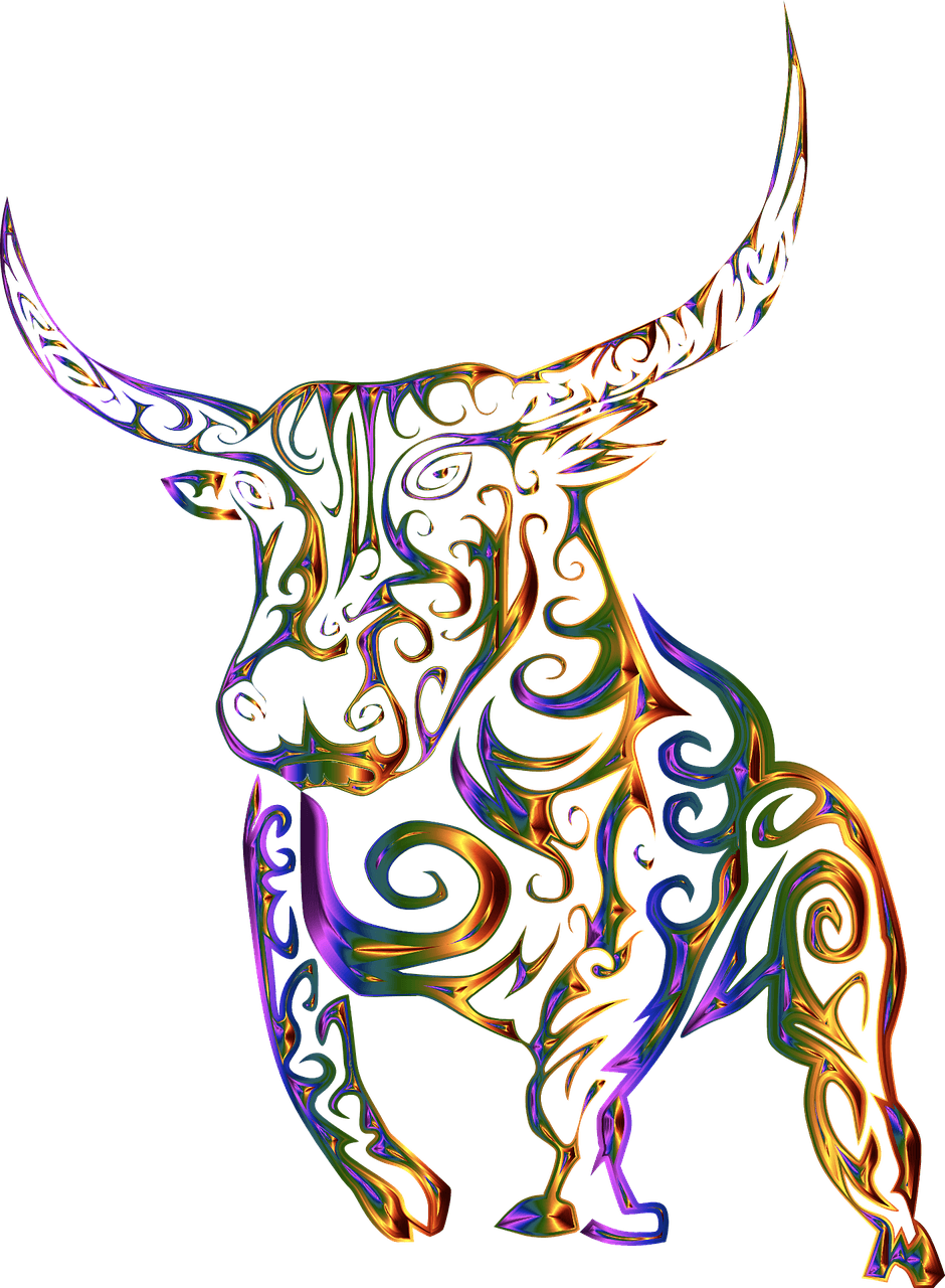Tribal Bull Cow Free Picture - Bull Tattoo, HD Png Download - Transparent PNG Free Download | PNGio