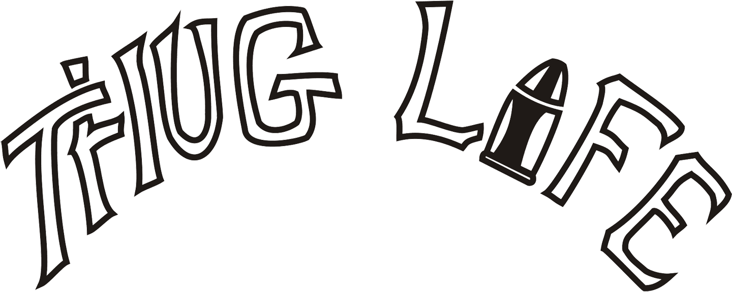 Thug Life Text Png Clipart - Thug Life Tattoo Png, Transparent - Transparent PNG Free Download | PNGio