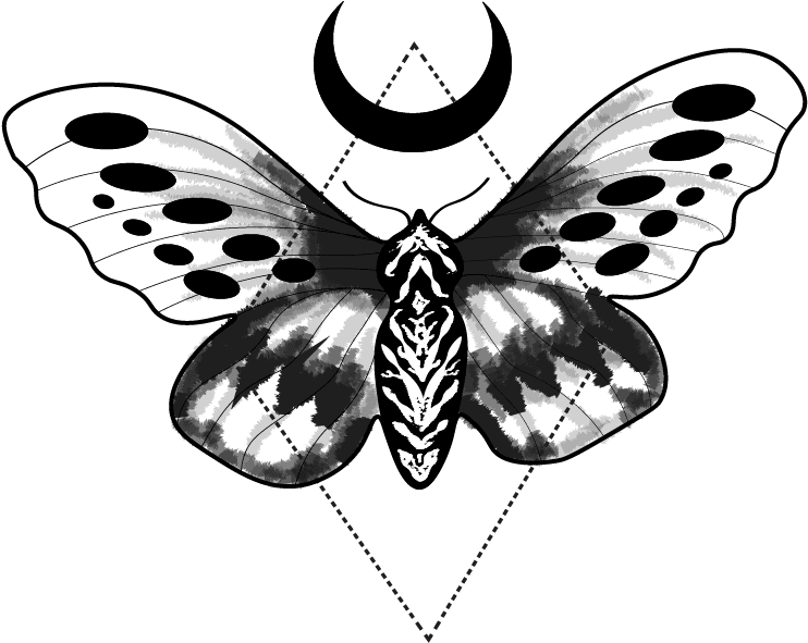 Portfolio - Moth Tattoo Design Transparent, HD Png Download - Transparent PNG Free Download | PNGio