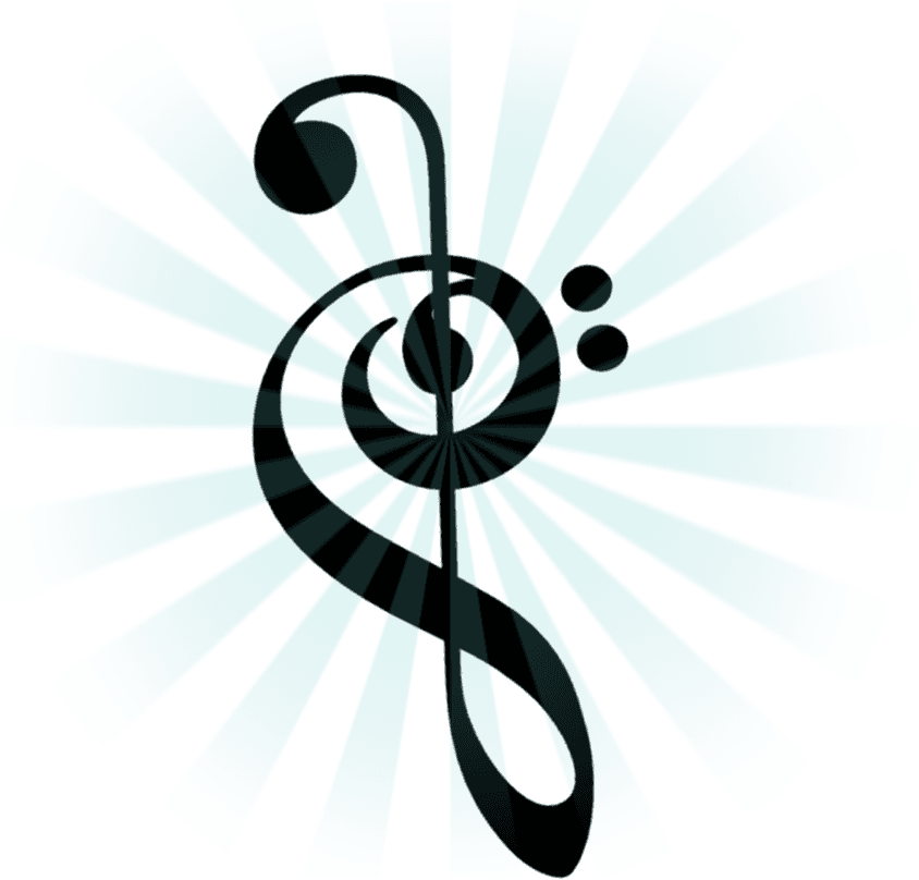 Violin And Bass Key - Music Heart And Semicolon Tattoo, HD Png Download - Transparent PNG Free Download | PNGio