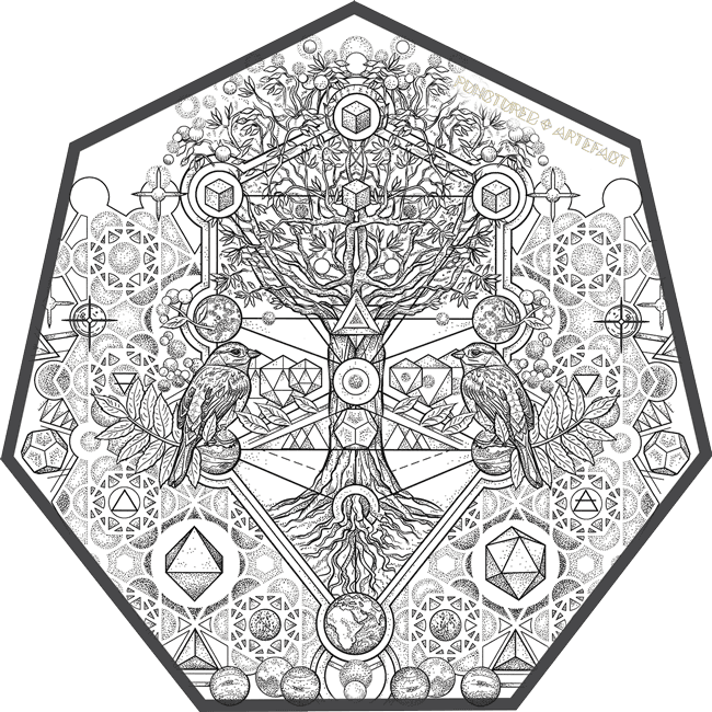 Transparent Sacred Geometry Clipart - Doodle, HD Png Download - Transparent PNG Free Download | PNGio