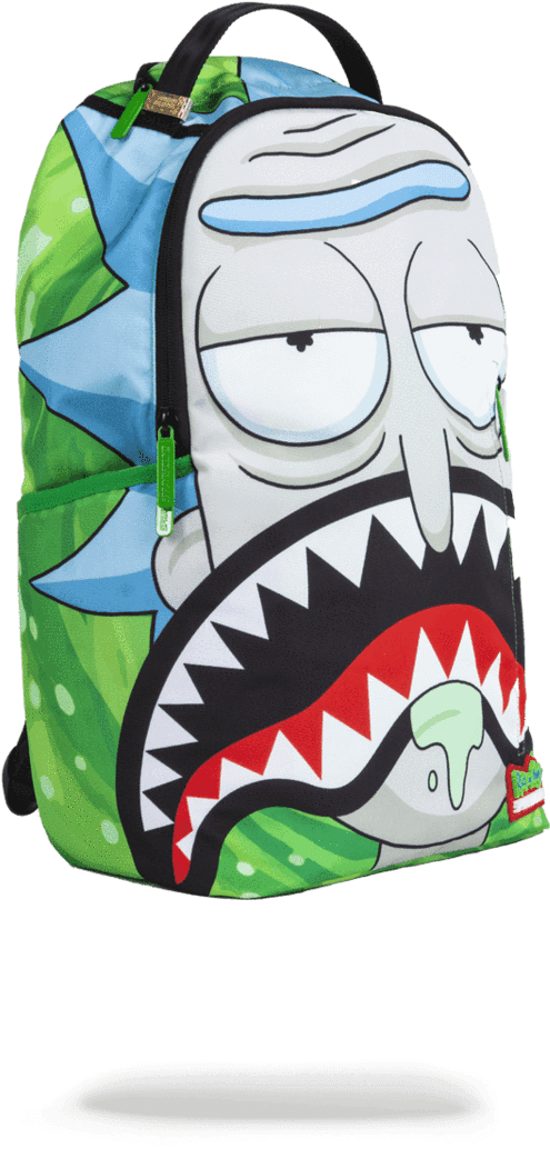 Rick And Morty Sprayground, HD Png Download - Transparent PNG Free Download | PNGio