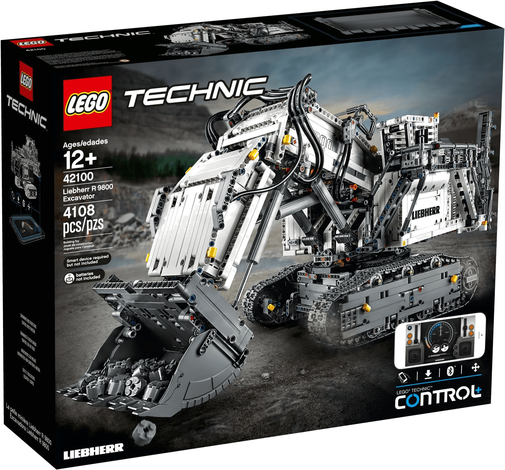 Lego Technic Liebherr R 9800, HD Png Download - Transparent PNG Free Download | PNGio
