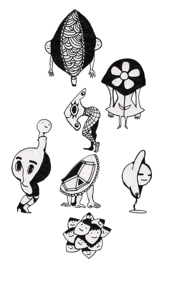 Imaginary Friends By Seok Ji - Cartoon, HD Png Download - Transparent PNG Free Download | PNGio