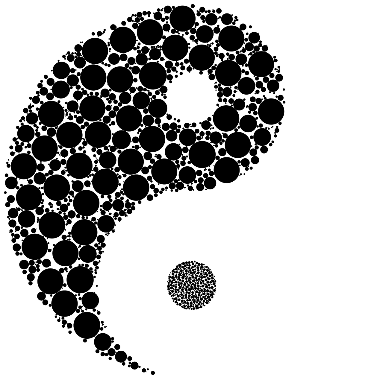 Abstract Yin Yang Tattoo, HD Png Download - Transparent PNG Free Download | PNGio