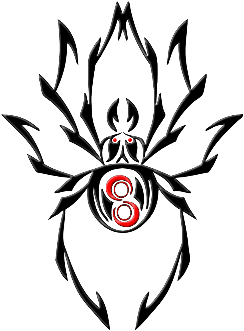 Tribal Spider Tattoo Designs, HD Png Download - Transparent PNG Free Download | PNGio