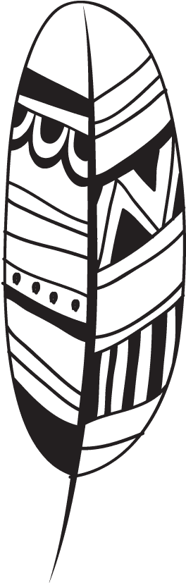 Tribal Leaf - Tribal Feather Clipart, HD Png Download - Transparent PNG Free Download | PNGio