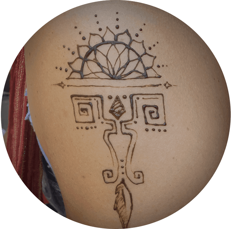 Reiki Infused Henna Design - Tattoo, HD Png Download - Transparent PNG Free Download | PNGio