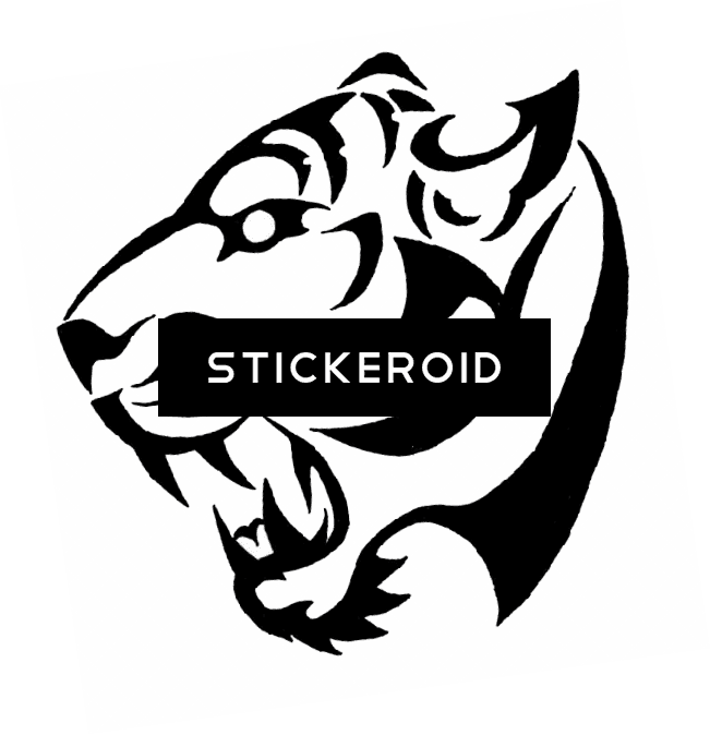 Tiger Tattoo Designs Simple , Png Download, Transparent - Transparent PNG Free Download | PNGio