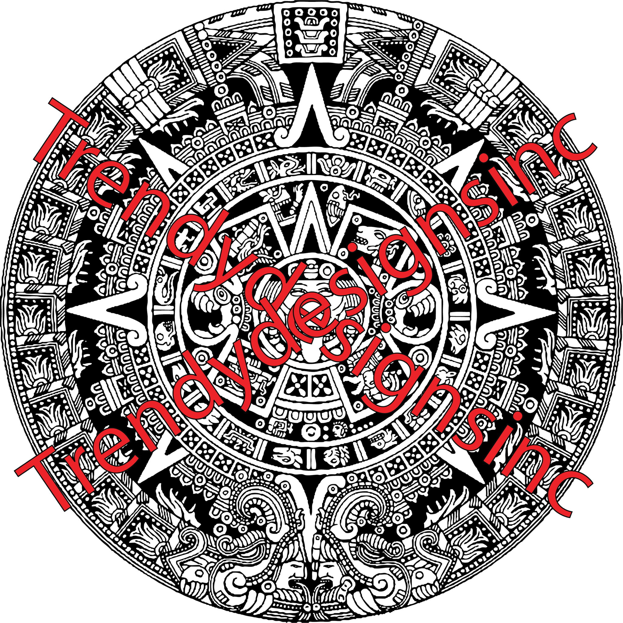 Aztec Calendar Tattoo Designs, HD Png Download - Transparent PNG Free Download | PNGio