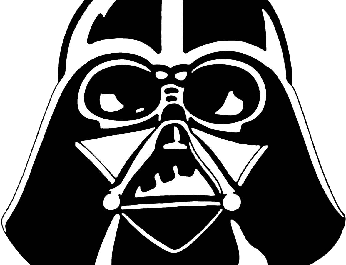 Chewbacca Black And White Clipart Star Wars Tattoo - Clipart Darth Vader Png, Transparent - Transparent PNG Free Download | PNGio