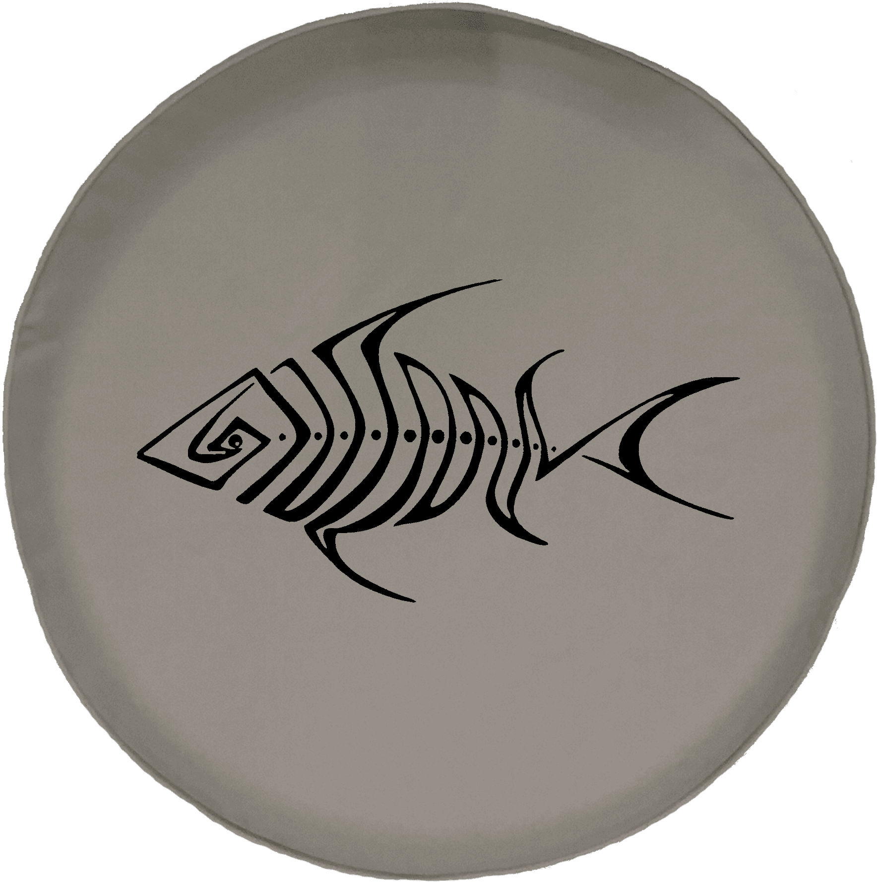 Tribal Bone Fish Skeleton Trout Bass Walleye Fishing - Tribal Fish Bone Tattoo, HD Png Download - Transparent PNG Free Download | PNGio