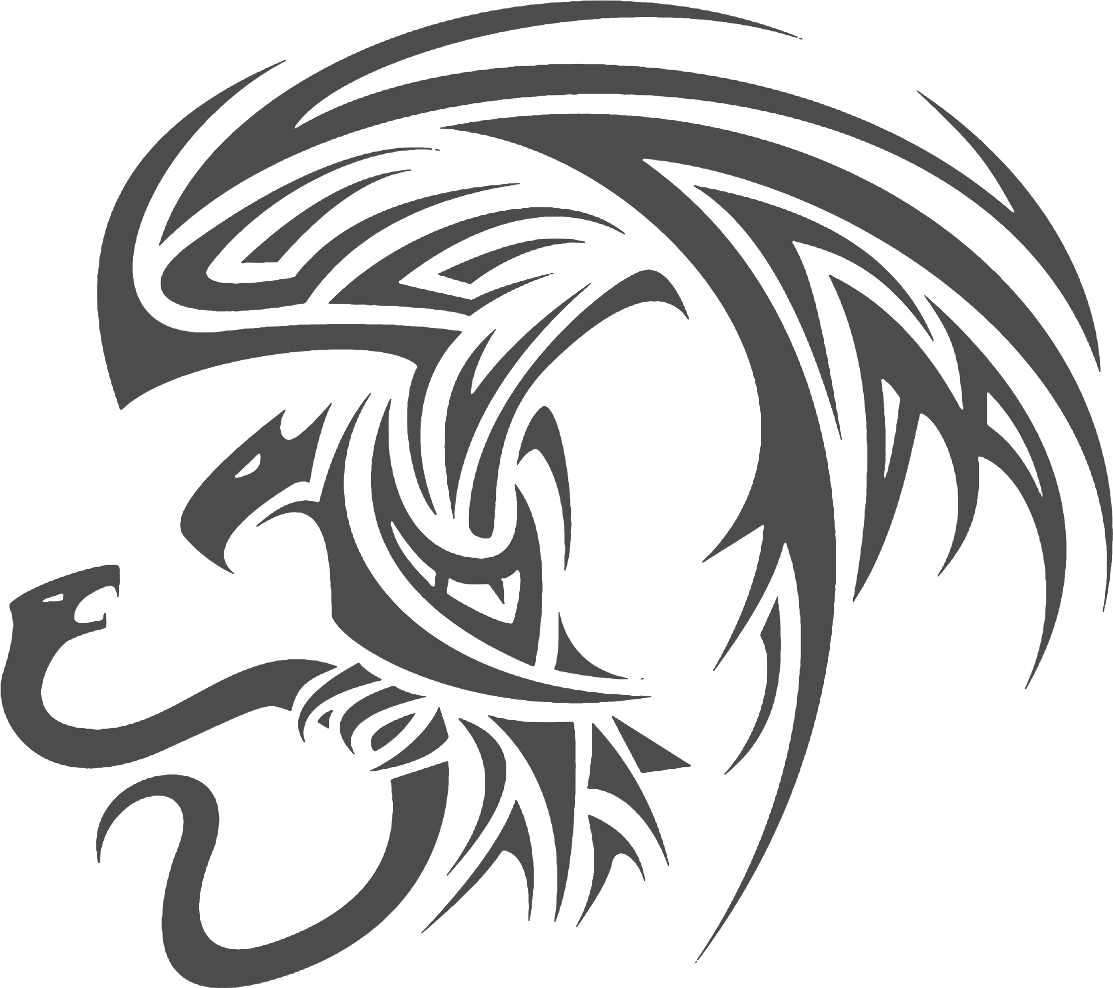 Leaves3 Ornament Gold R Mexican Eagle Tribal Png Hand - Tribal Snake Tattoo, Transparent - Transparent PNG Free Download | PNGio