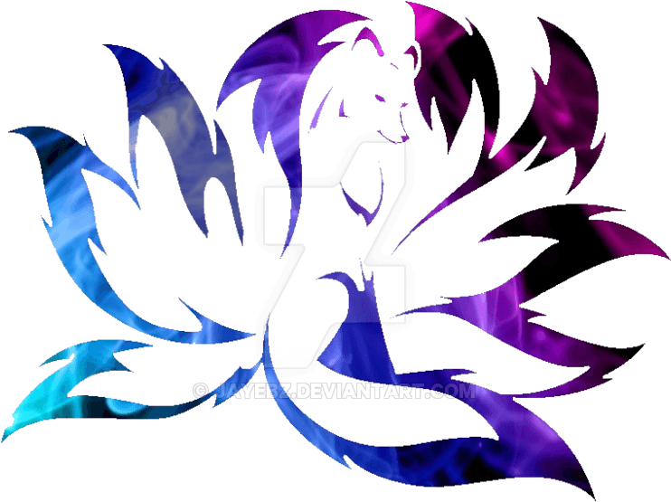 Thumb Image - Kitsune Nine Tailed Fox Tattoo, HD Png Download - Transparent PNG Free Download | PNGio