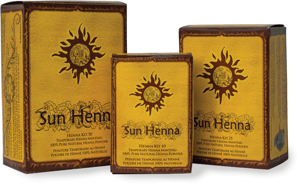Sun Henna Kit 10, 25 &, HD Png Download - Transparent PNG Free Download | PNGio