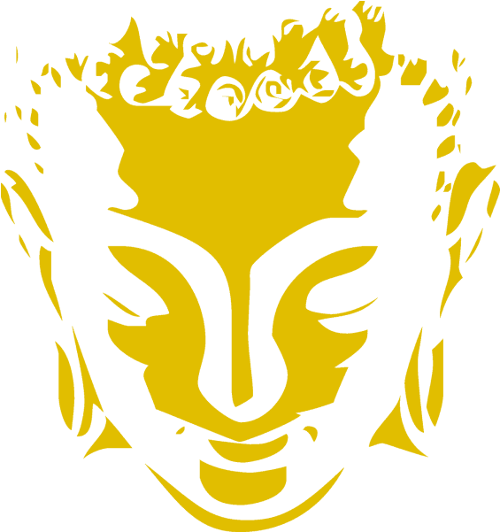 Black And White Art Of Buddha , Transparent Cartoons - Tribal Buddha Face Tattoo, HD Png Download - Transparent PNG Free Download | PNGio