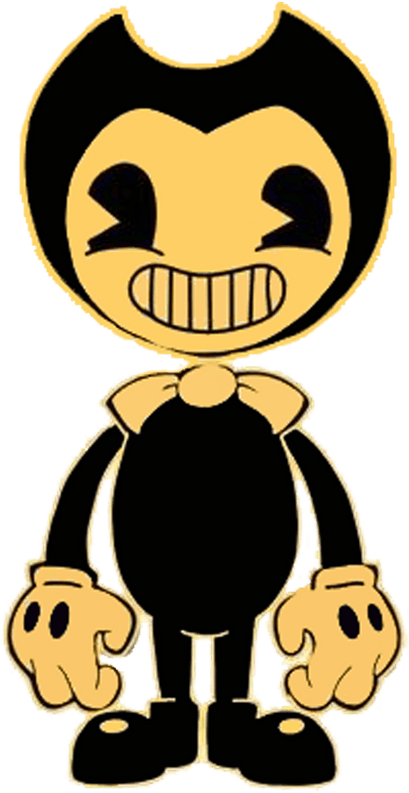 Botanical And Black Pugs Wallpaper By Huebucket - Bendy And The Ink Machine Tattoo, HD Png Download - Transparent PNG Free Download | PNGio