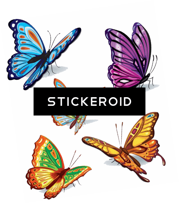 Butterflies ناقلات Png Clipart فراشة - Flash Tattoo Mariposas, Transparent - Transparent PNG Free Download | PNGio